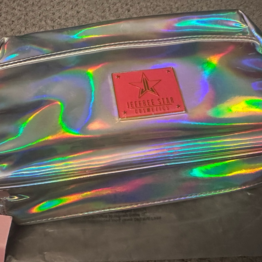 Jeffree Star Holographic Bag- never used!